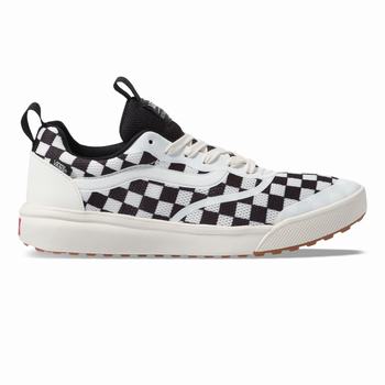 Férfi Vans Checkerboard Ultrarange Rapidweld Surfcipő VA8306945 Fekete